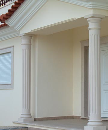 colonne béton creuse